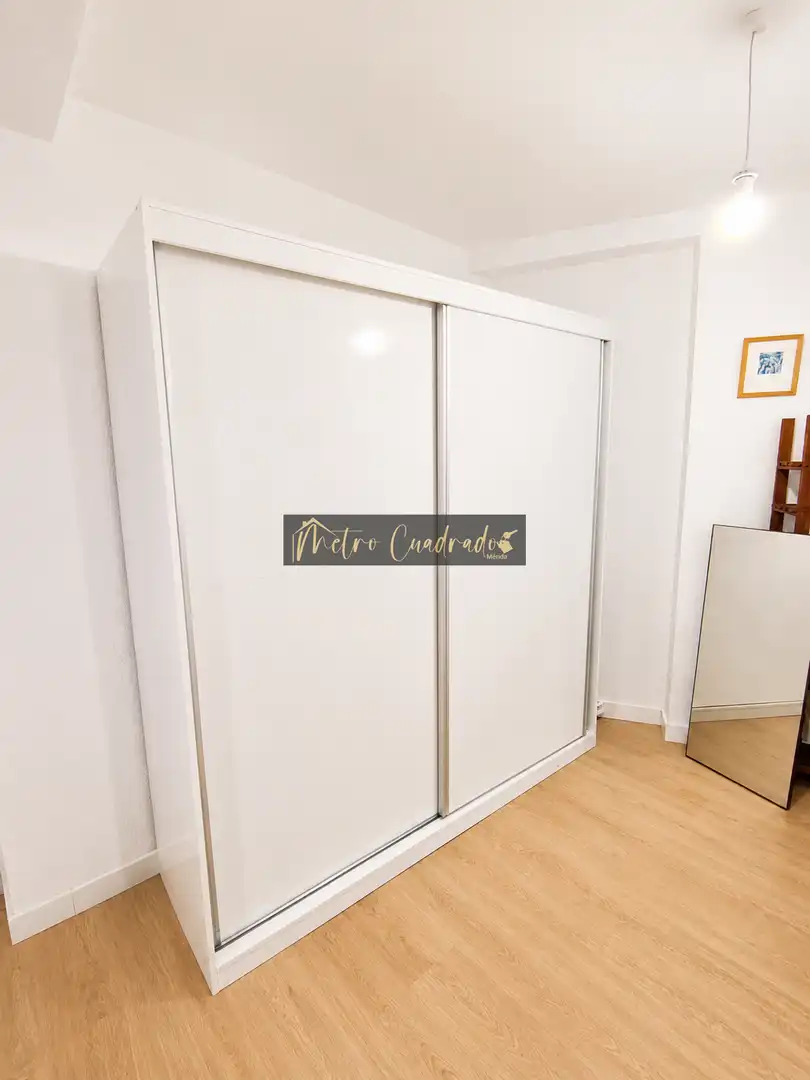 Schlafzimmer von Wohnung zur Miete in Mérida mit Klimaanlage, Möbliert und Balkon