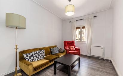 Sala d'estar de Pis en venda en  Madrid Capital amb Calefacció