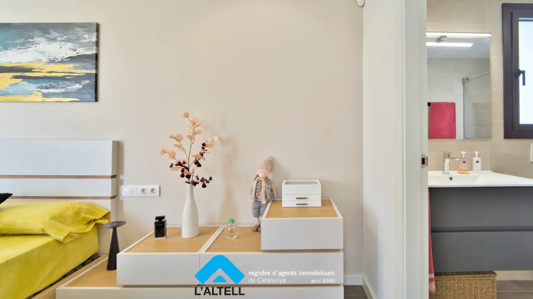 Sala de estar de Ático en venta en L'Ametlla del Vallès con Aire acondicionado, Calefacción y Jardín privado