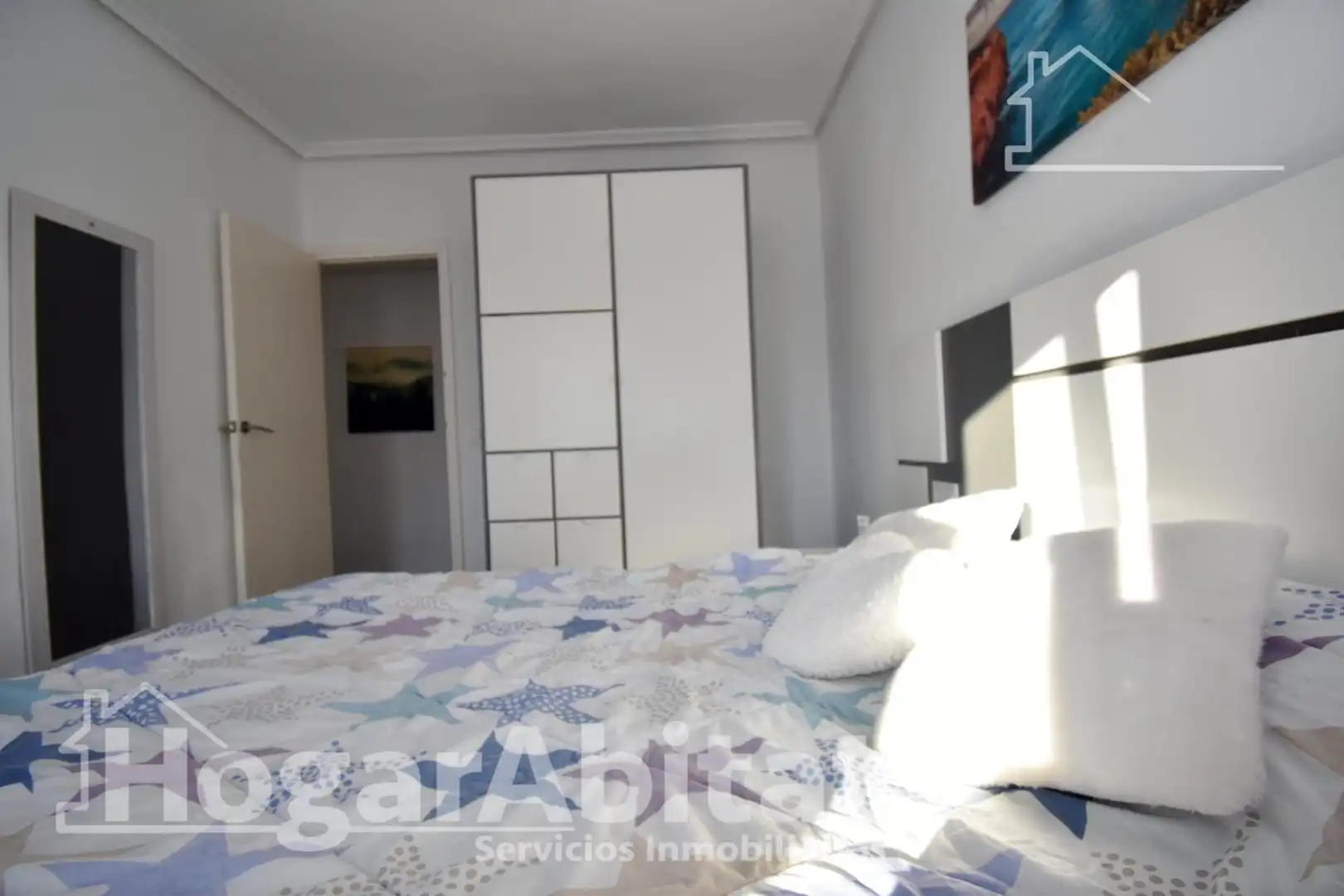 Bedroom of Flat for sale in Vila-real  with Air Conditioner, Heating and Furnished