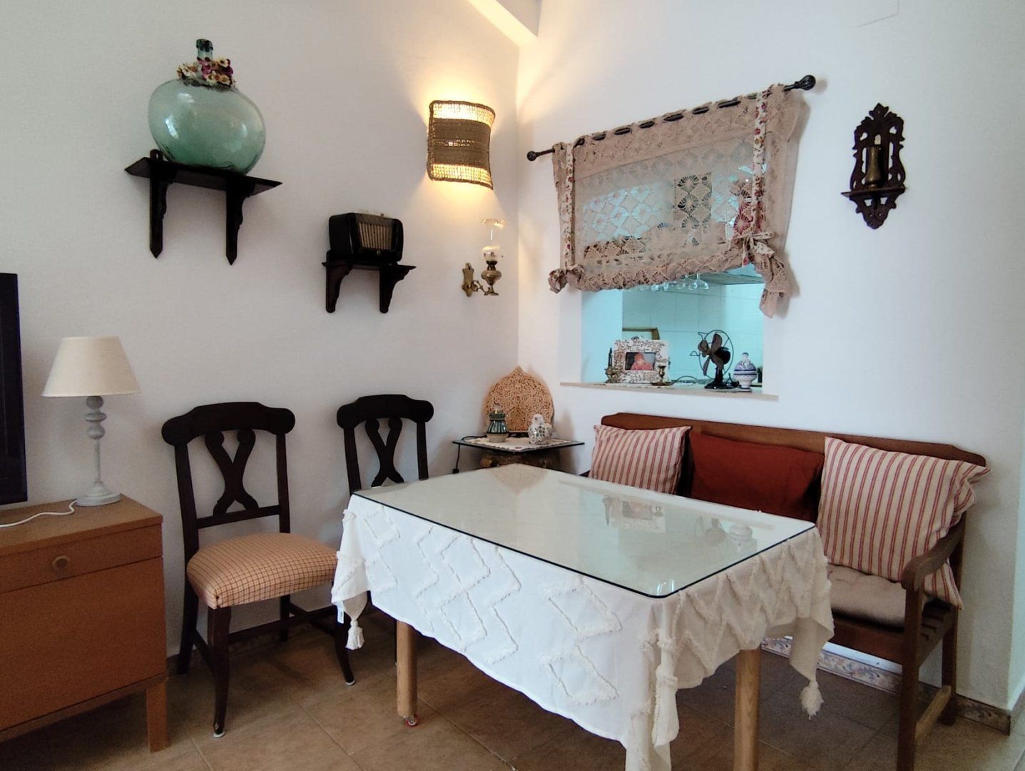 Dining room of House or chalet for sale in Hinojos  with Air Conditioner