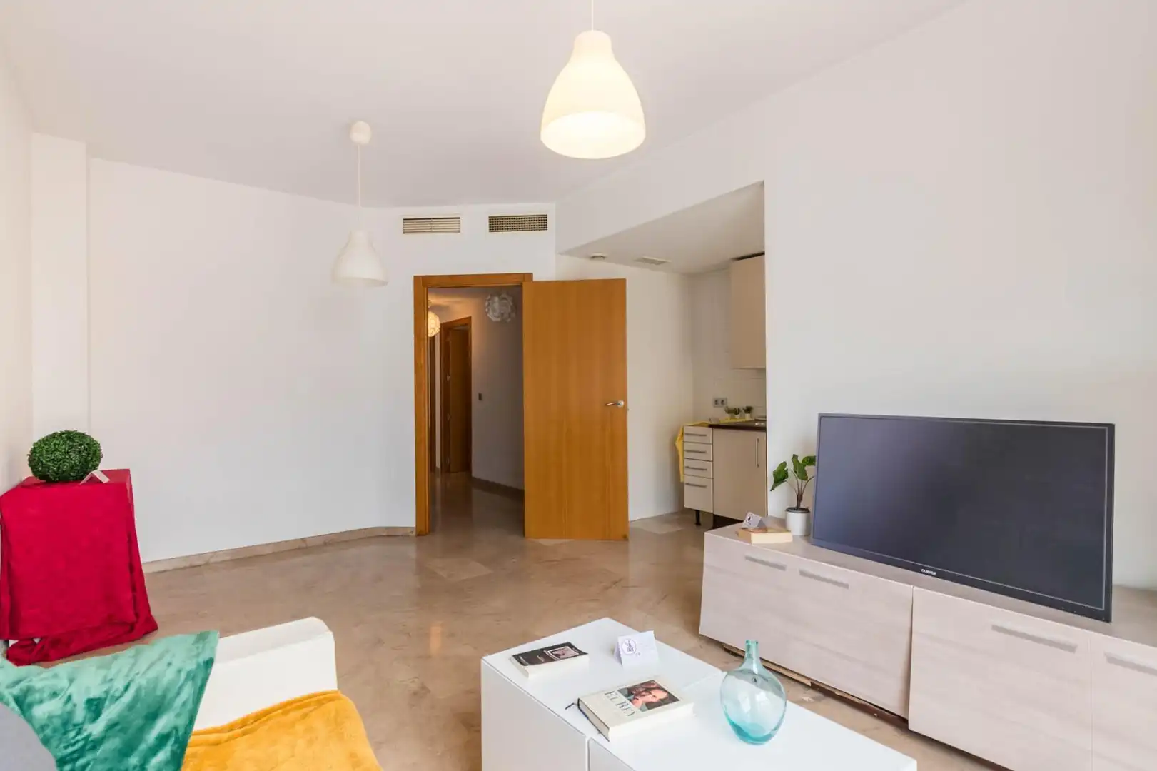 Sala de estar de Piso en venta en Murcia