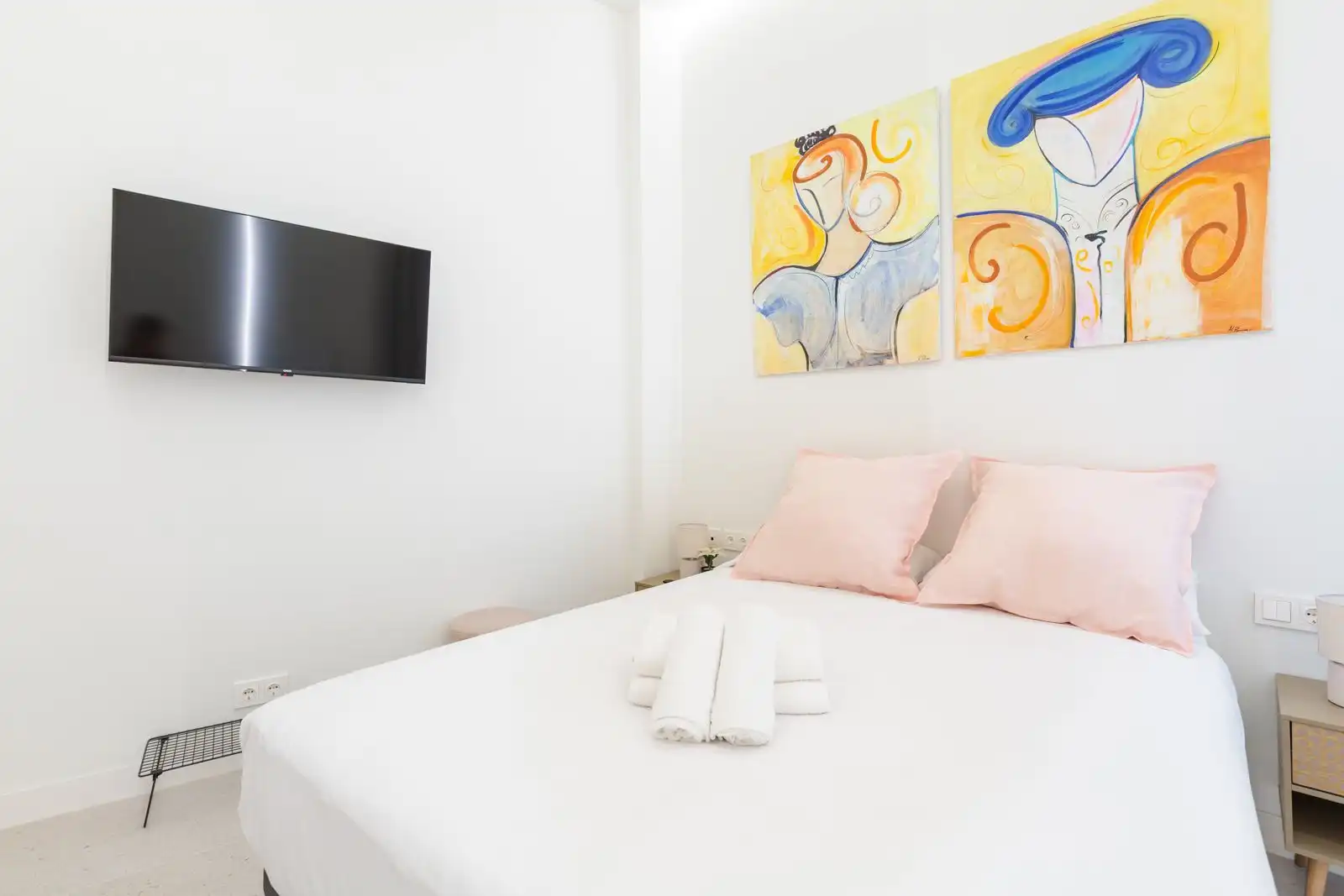 Schlafzimmer von Wohnung zum Verkauf in Málaga mit Klimaanlage, Heizung und Möbliert