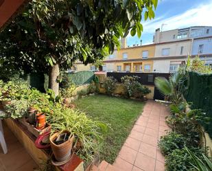 Garten von Einfamilien-Reihenhaus miete in Palamós mit Klimaanlage und Terrasse