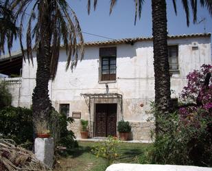 Vista exterior de Finca rústica en venda en Alicante / Alacant amb Jardí privat, Terrassa i Traster