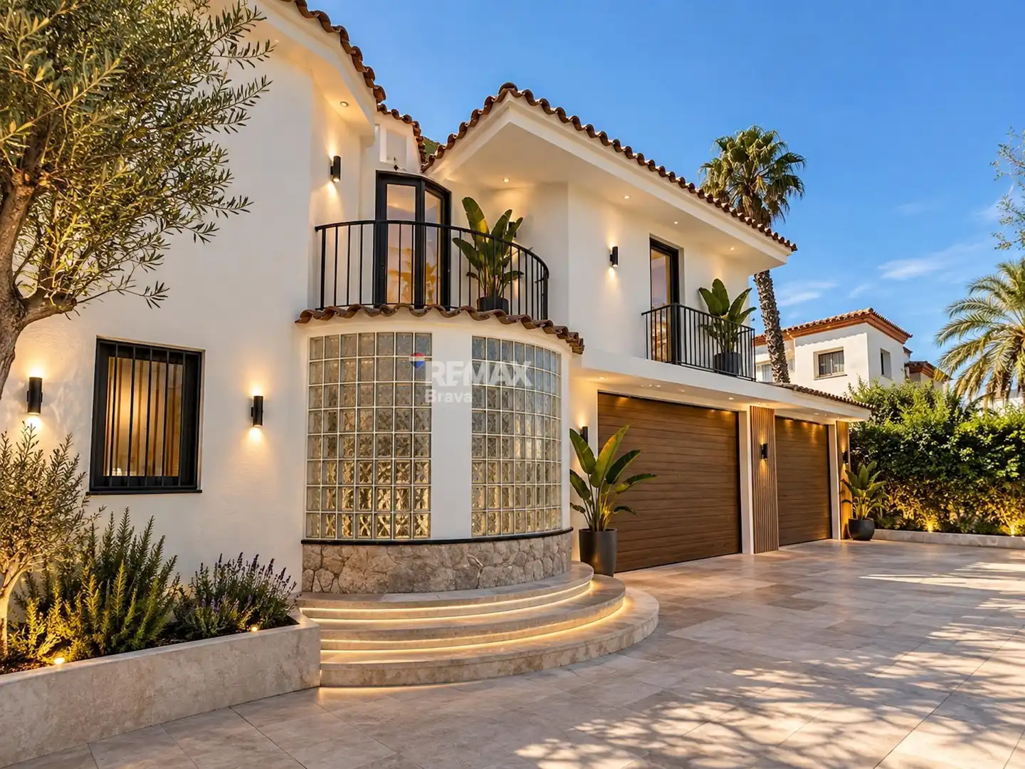Exterior view of Houses for sale in Roses  with Terrace and Swimming Pool