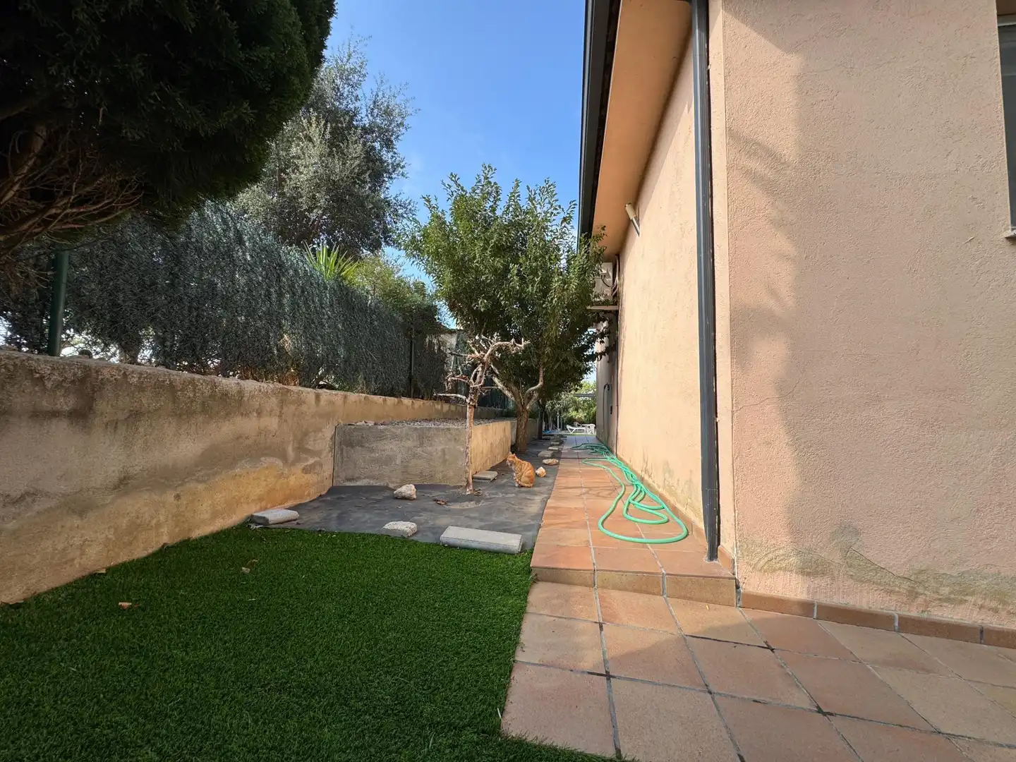 Garden of Houses for sale in Caldes de Malavella  with Air Conditioner, Terrace and Swimming Pool