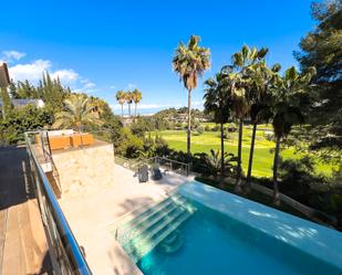 Swimming pool of House or chalet for sale in  Palma de Mallorca  with Air Conditioner, Terrace and Swimming Pool