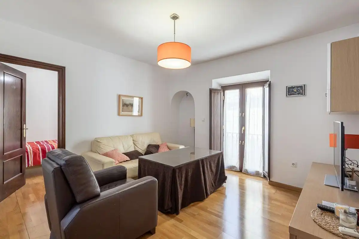 Sala de estar de Piso de alquiler en Granada con Aire acondicionado, Calefacción y Amueblado
