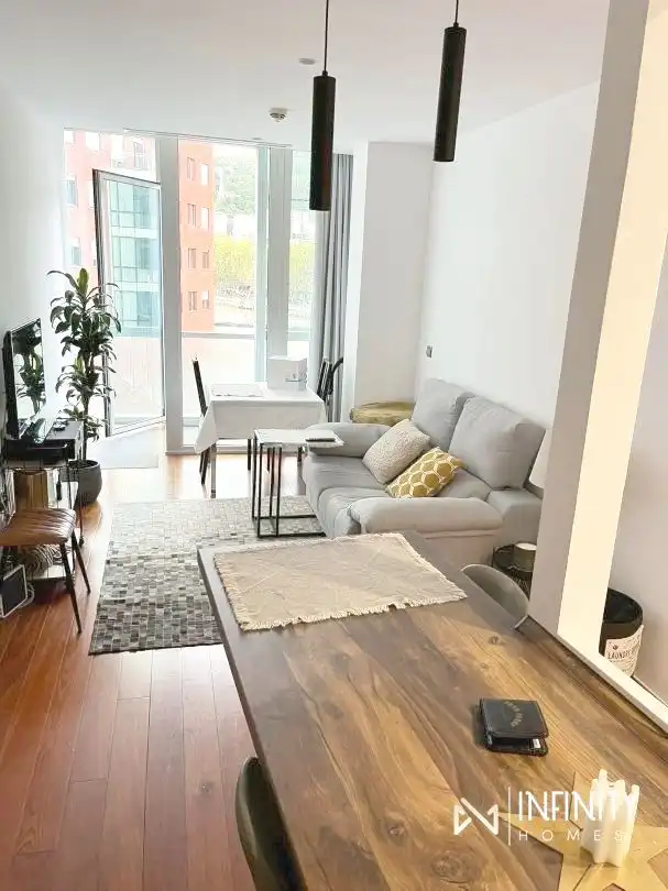 Living room of Flat for rent in Bilbao   with Air Conditioner, Heating and Terrace