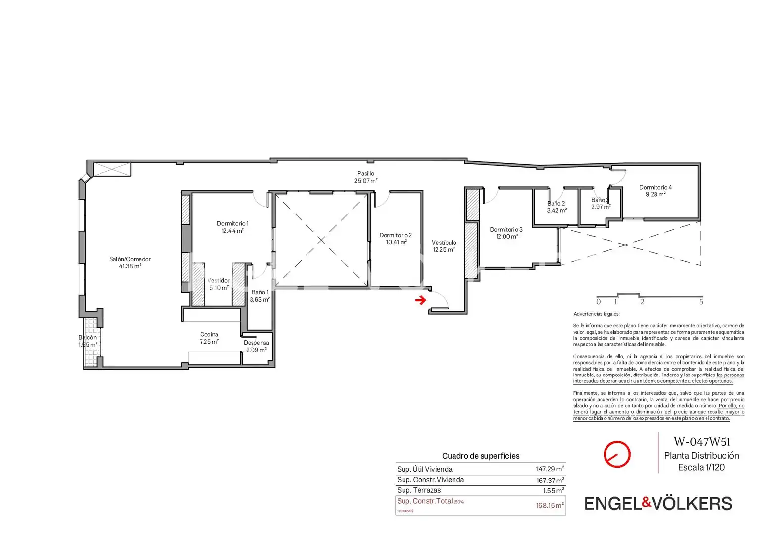 Apartamento en venta en Valencia con Aire acondicionado, Calefacción y Parquet