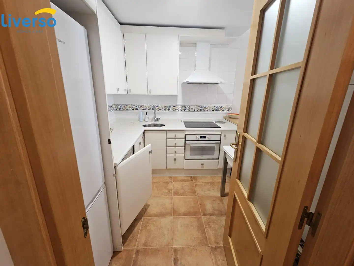 Kitchen of Flat for sale in Burgos  with Furnished