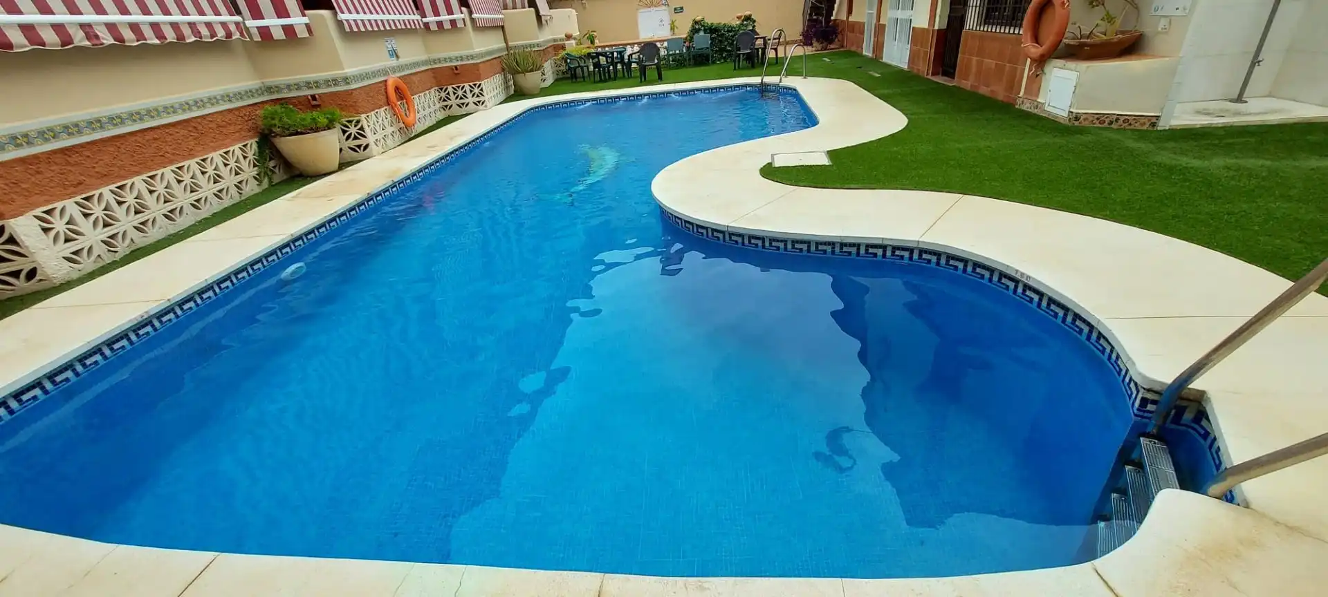 Piscina de Estudio de alquiler en Torremolinos con Aire acondicionado, Calefacción y Terraza