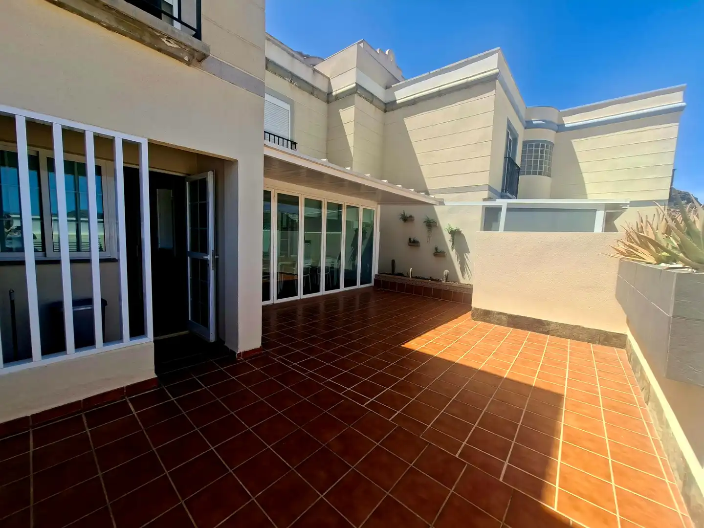 Terrace of Duplexes for rent in Mogán  with Community pool
