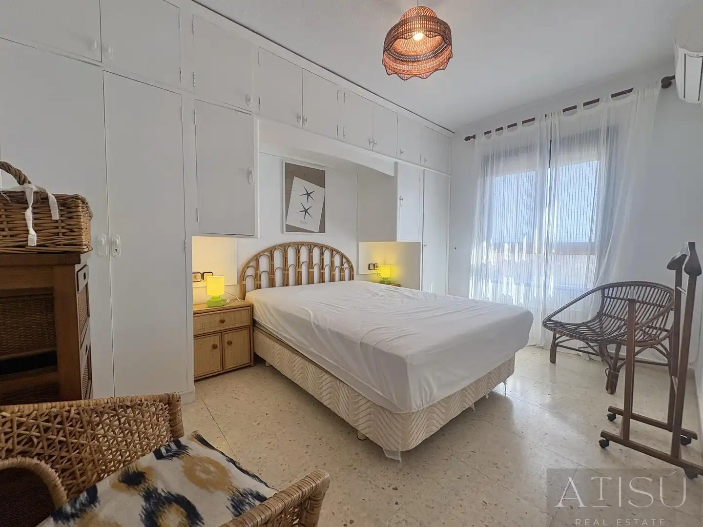 Bedroom of Flat for sale in El Campello  with Air Conditioner, Heating and Terrace
