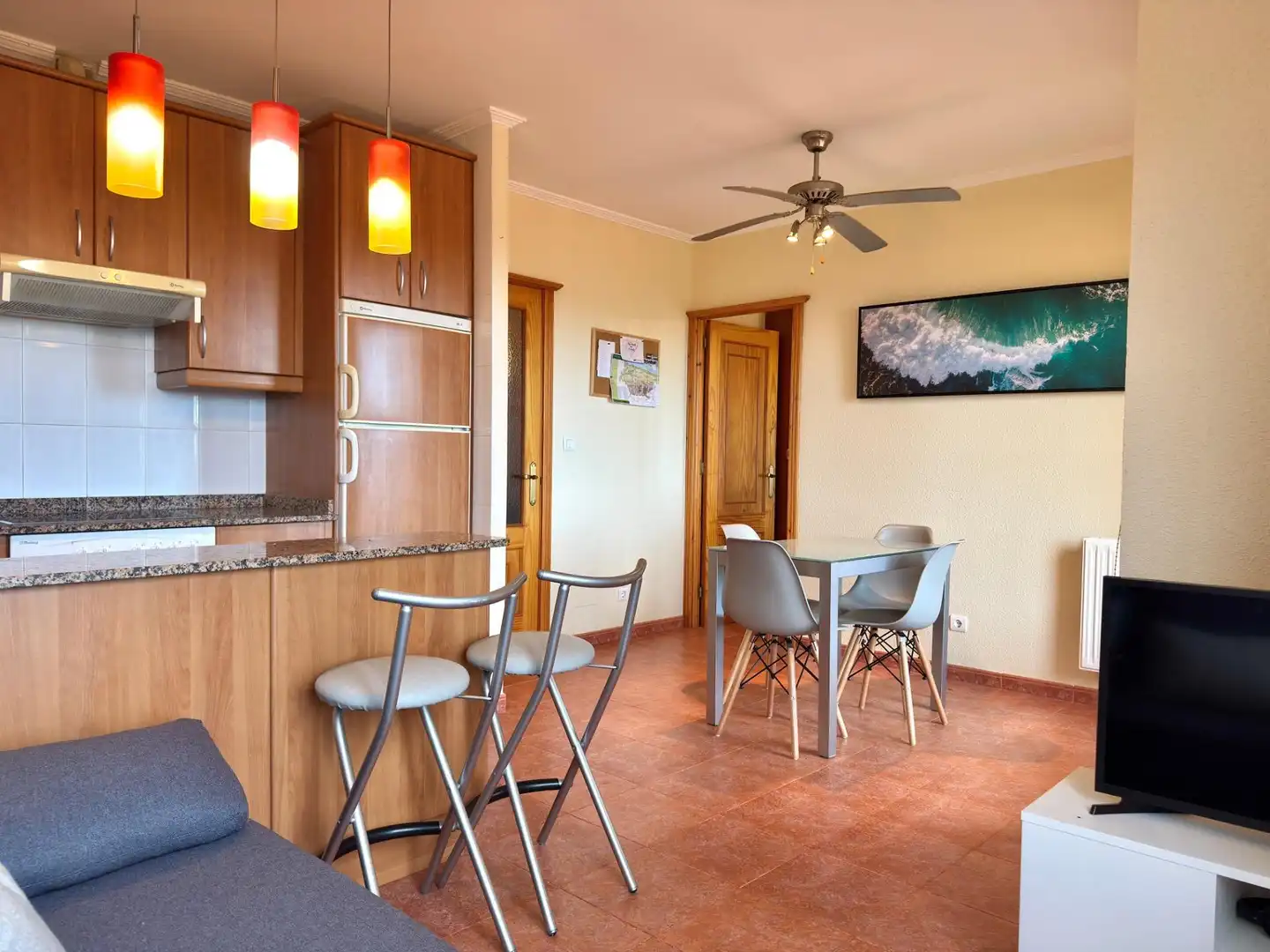 Comedor de Apartamento en venta en Ruiloba