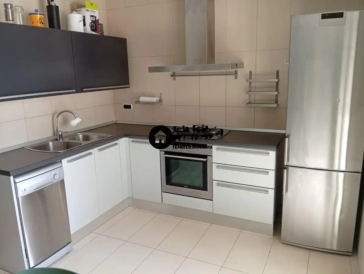 Cocina de Piso de alquiler en Albacete con Aire acondicionado, Calefacción y Terraza