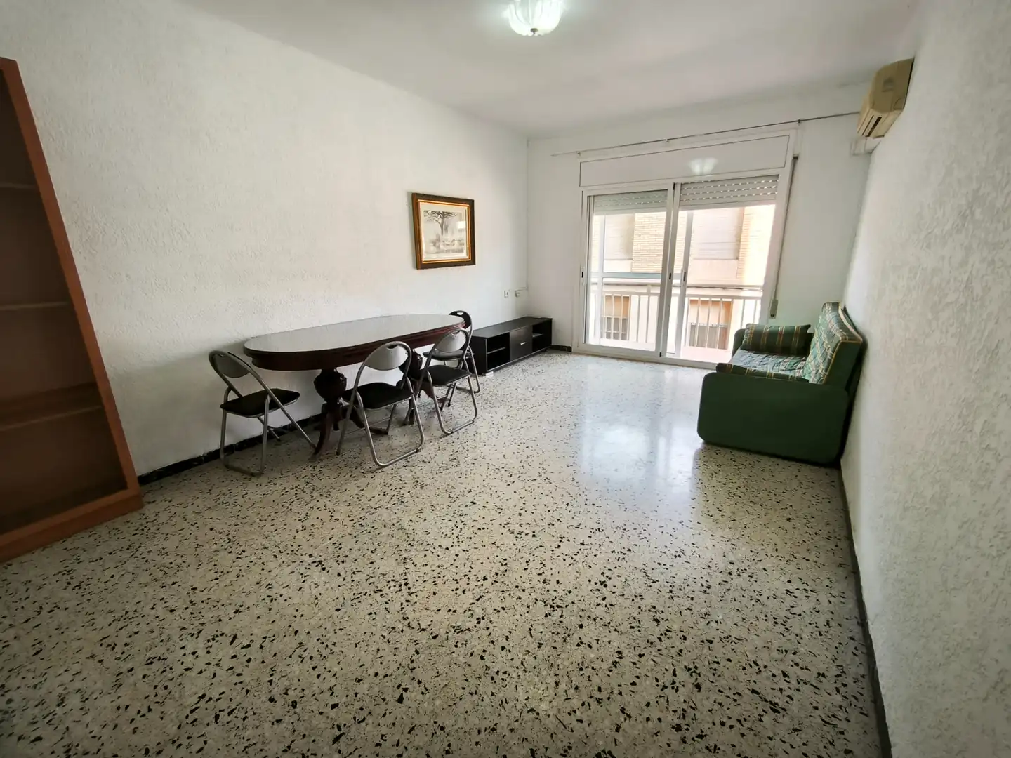 Sala de estar de Piso en venta en L'Aldea con Aire acondicionado, Trastero y Amueblado