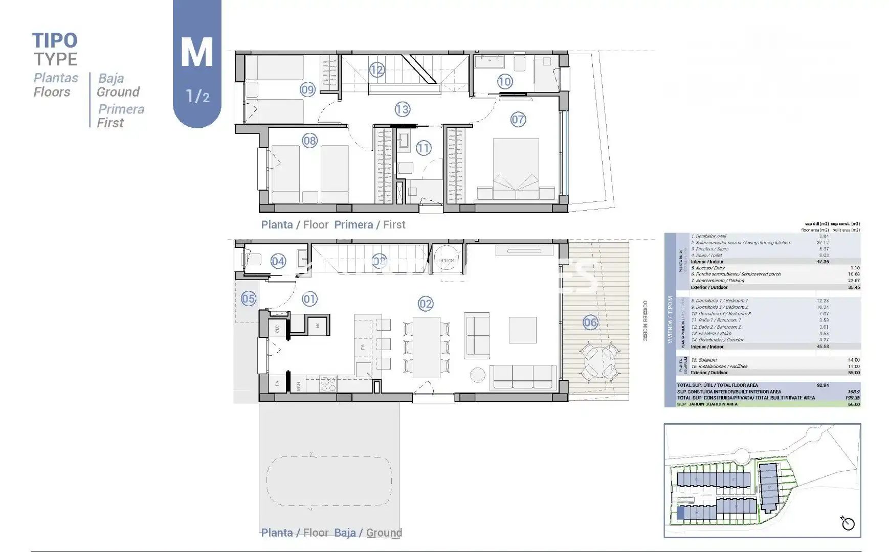Bungalow amb terrassa en venda a Pueblo Español - Coveta Fumá, imagen 12