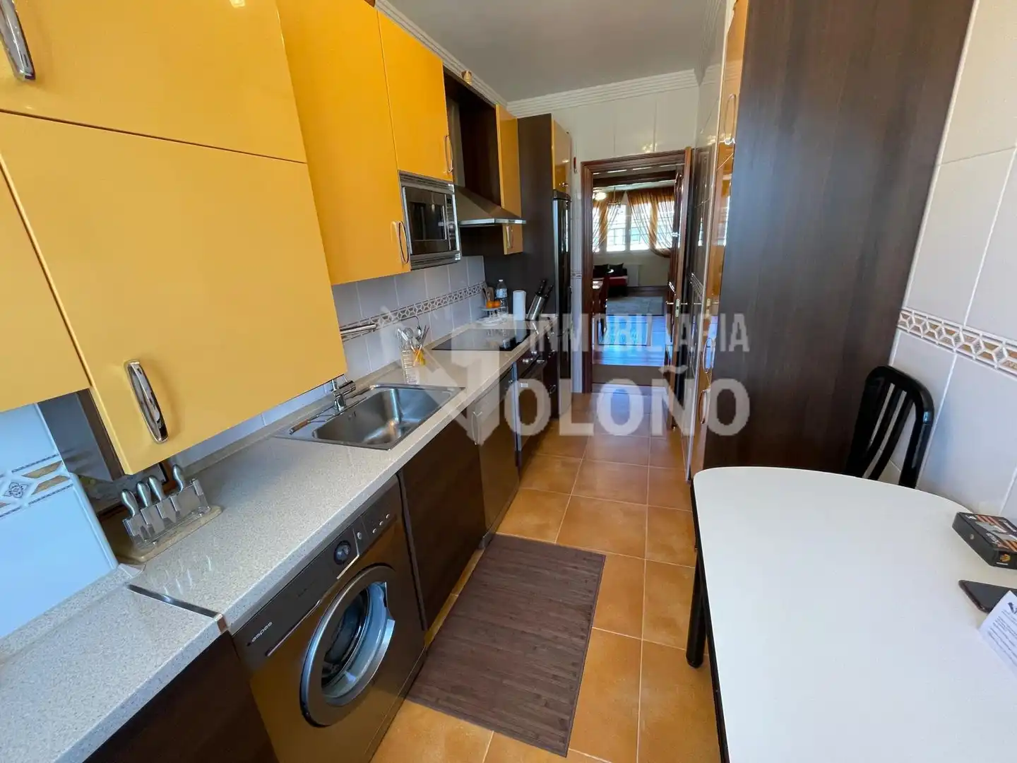 Cocina de Dúplex en venta en Castañares de Rioja con Calefacción, Parquet y Terraza