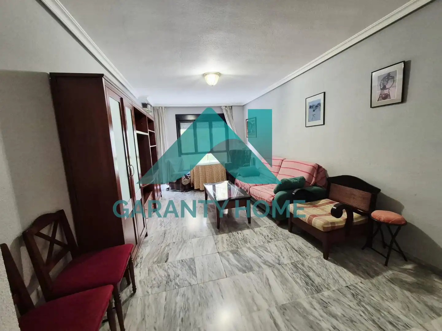 Sala de estar de Piso en venta en Cáceres con Terraza, Trastero y Amueblado