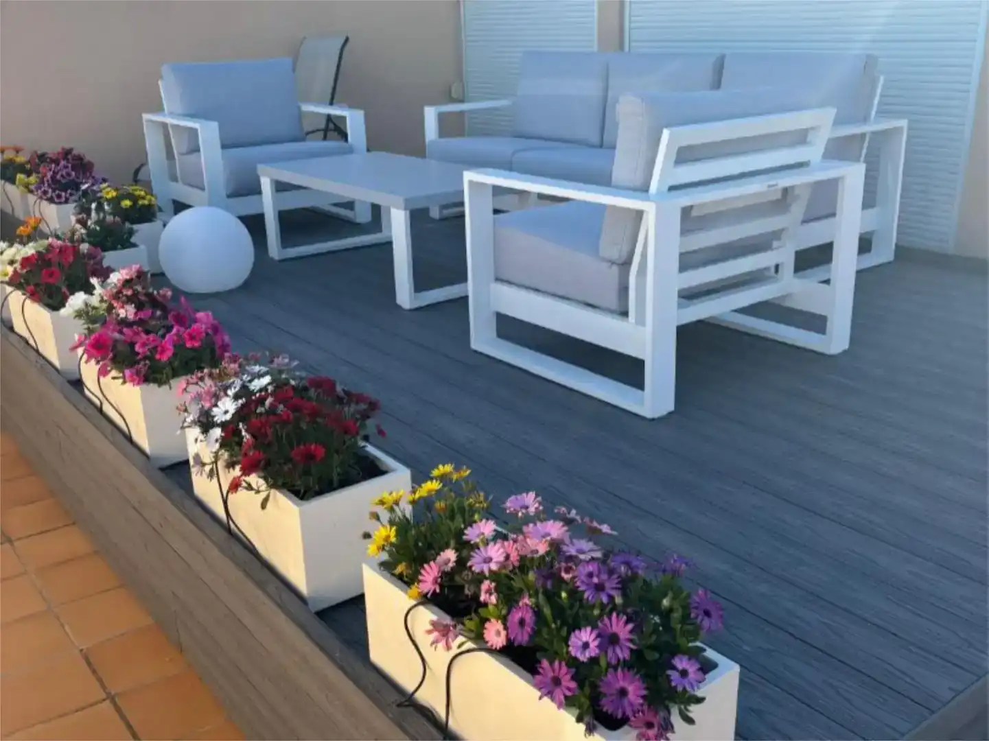 Terrasse von Wohnung zur Miete in Xeraco, Valencia