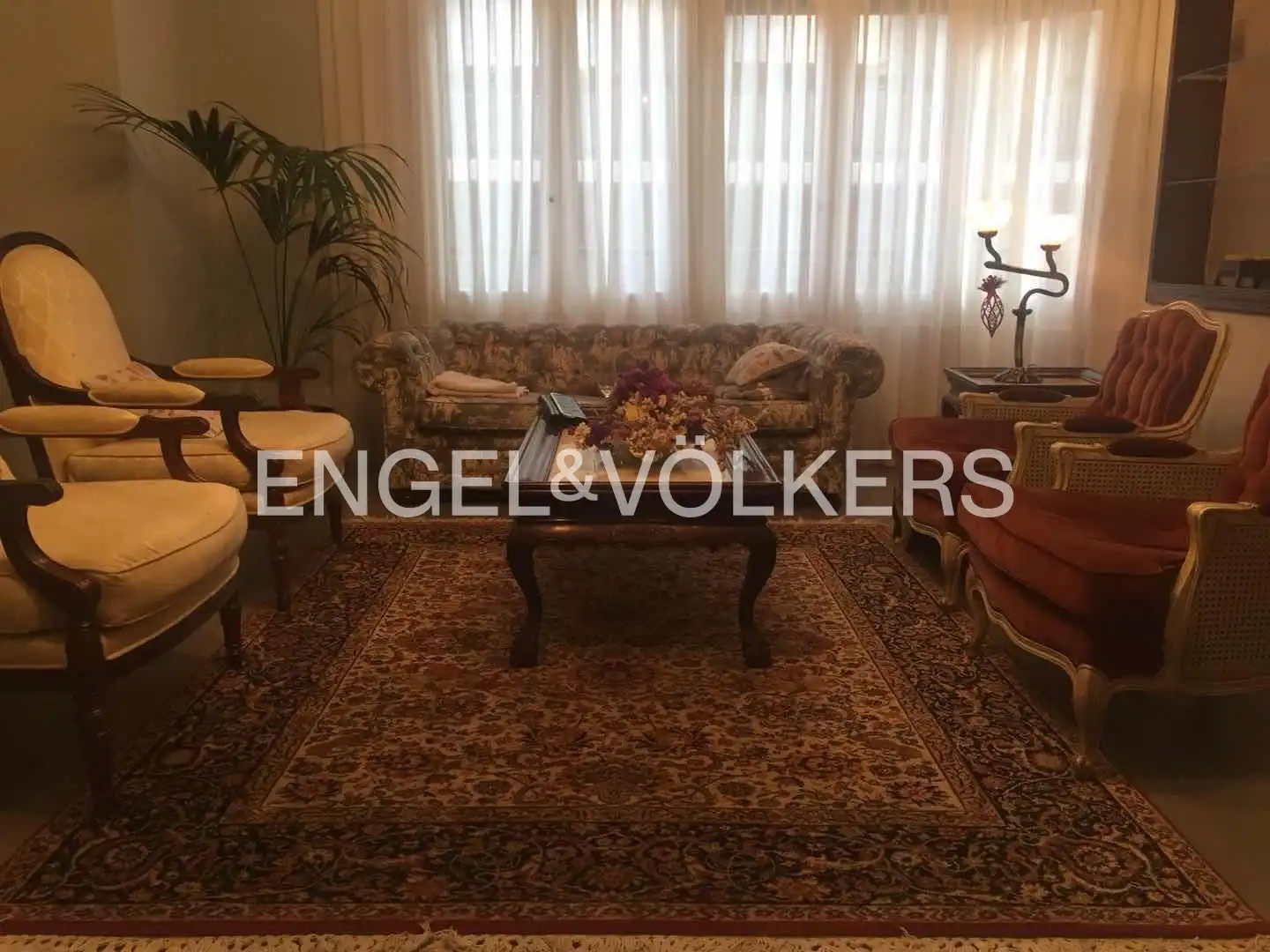 Living room of Flat for rent in Valencia  with Heating