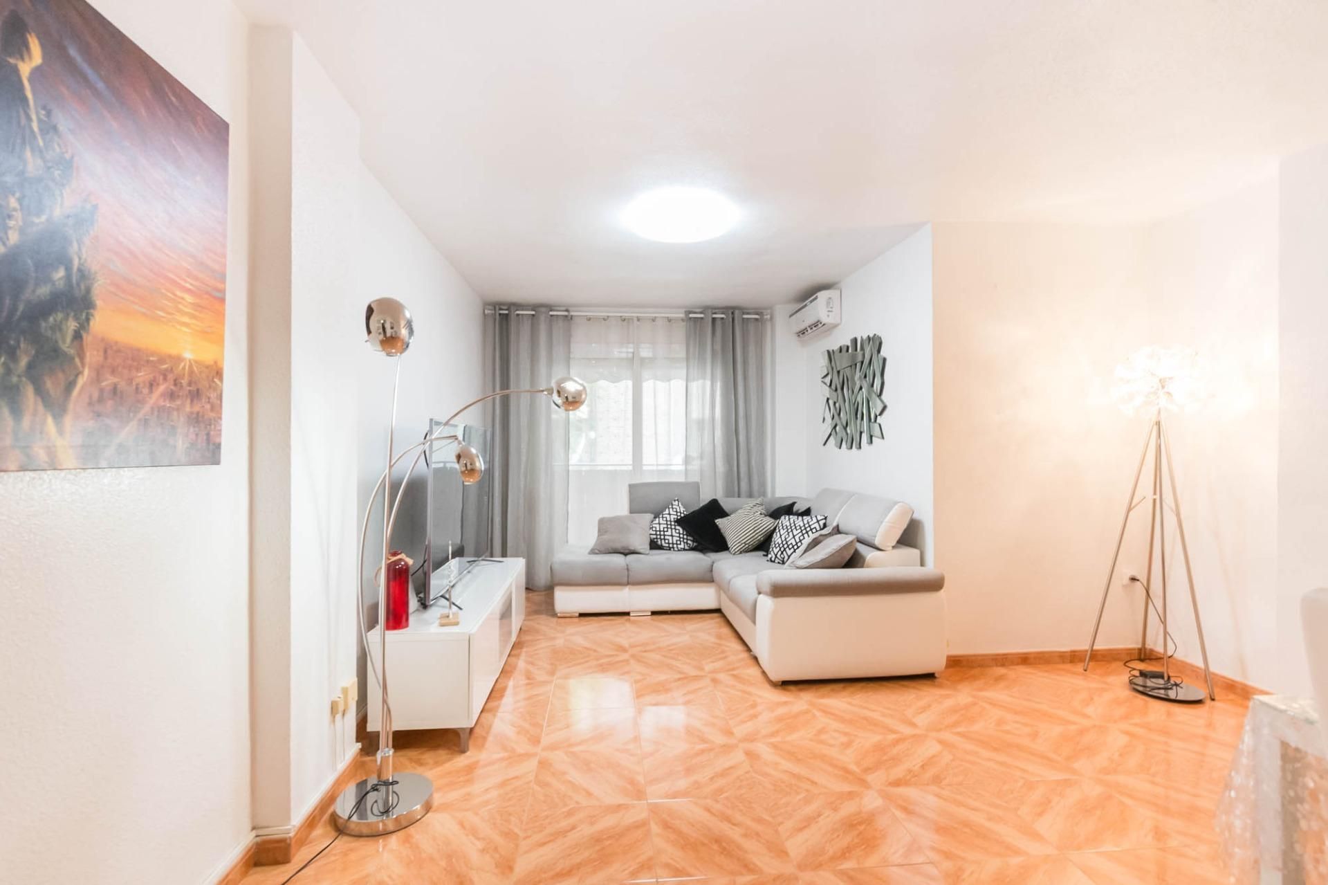 Living room of Flat for sale in Molina de Segura  with Air Conditioner, Storage room and Balcony