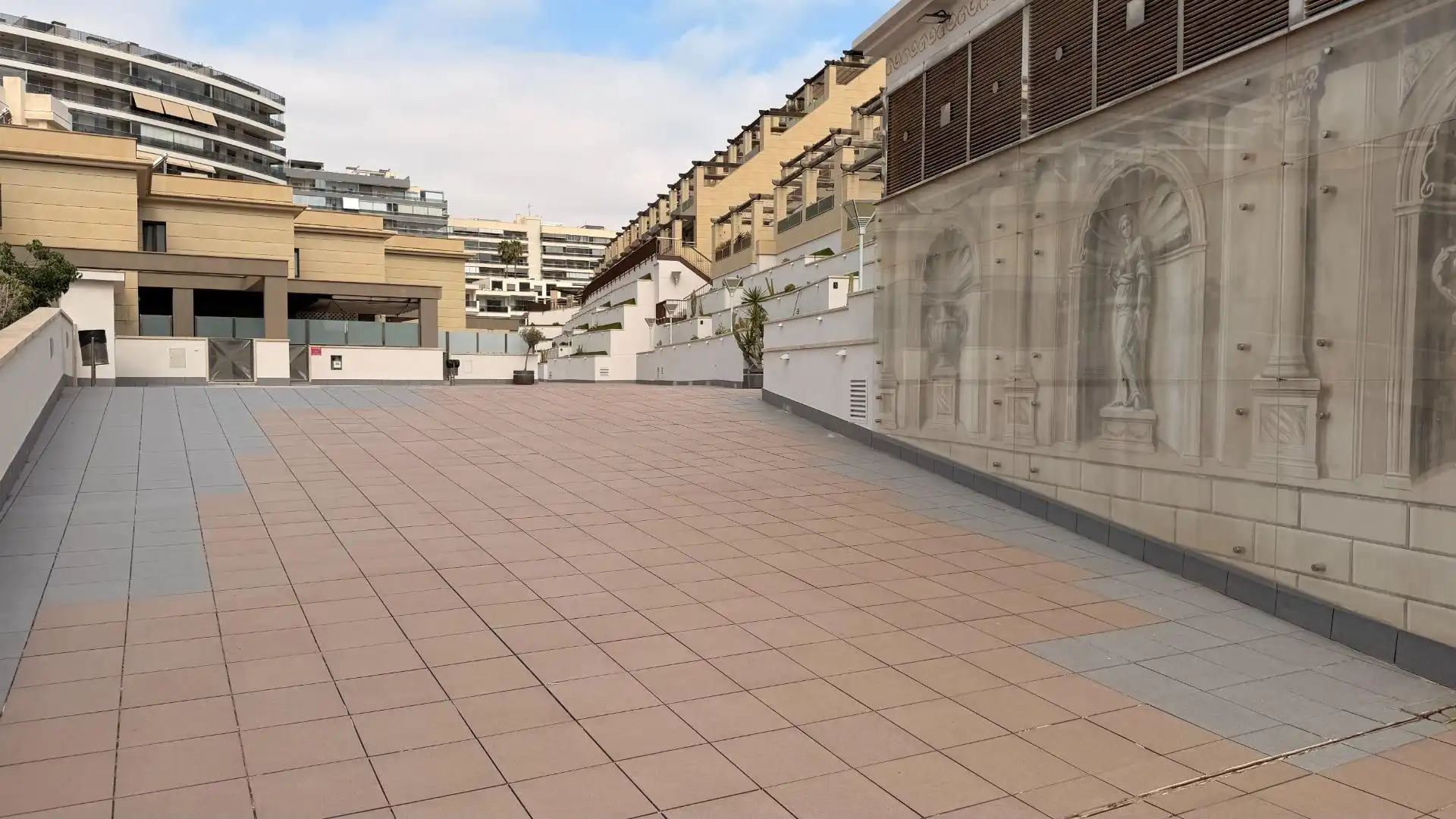 Terraza de Apartamento en venta en Elche / Elx con Aire acondicionado, Jardín privado y Terraza