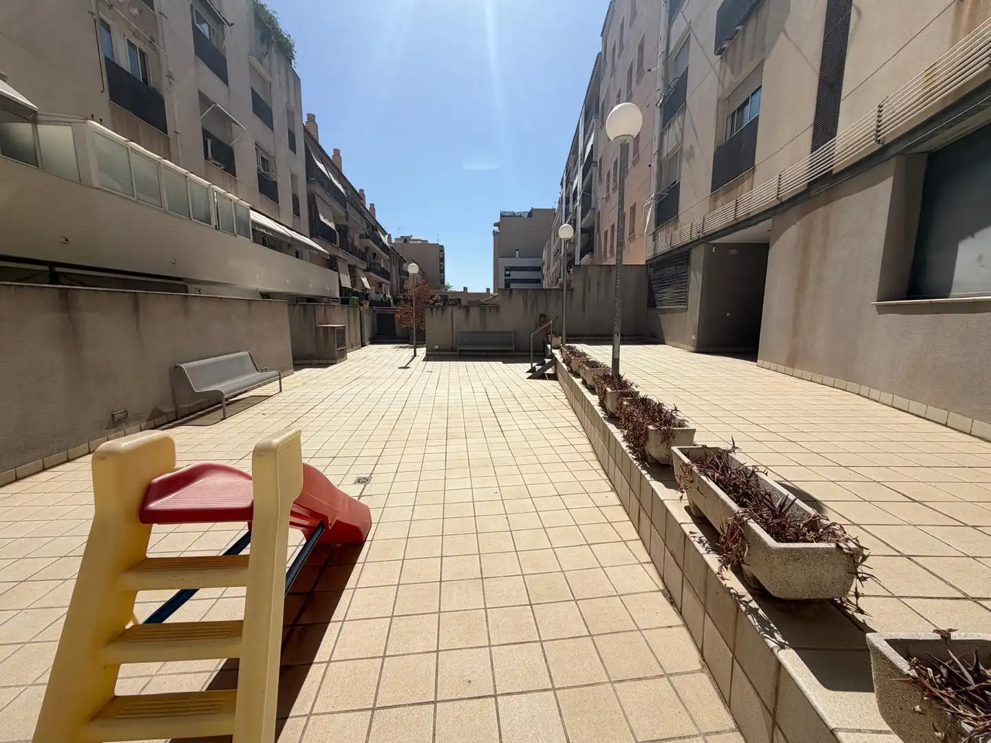 Terrasse von Dachboden zum Verkauf in Badalona mit Klimaanlage, Heizung und Terrasse