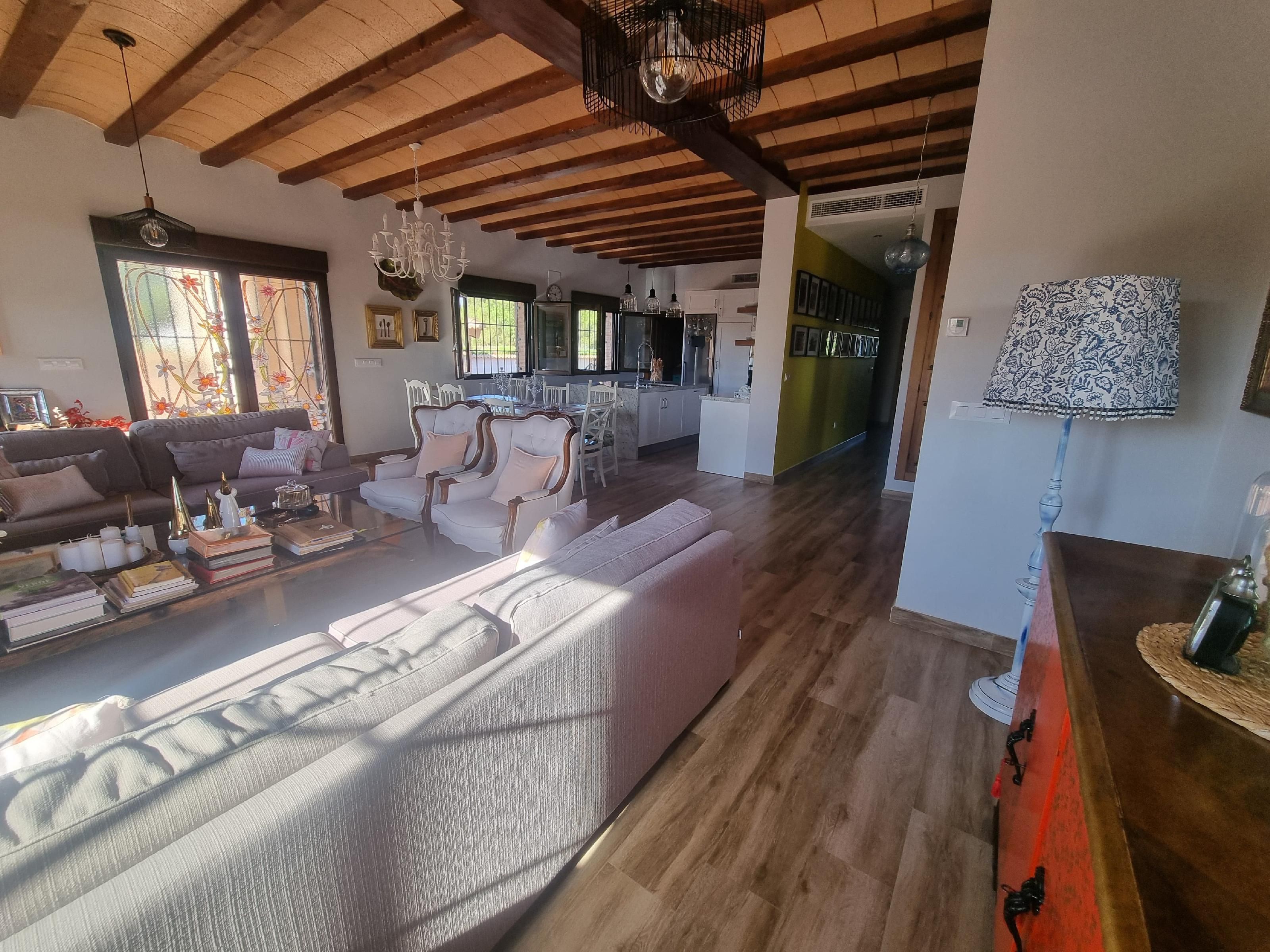 Sala de estar de Casa o chalet en venta en  Albacete Capital con Jardín privado y Piscina
