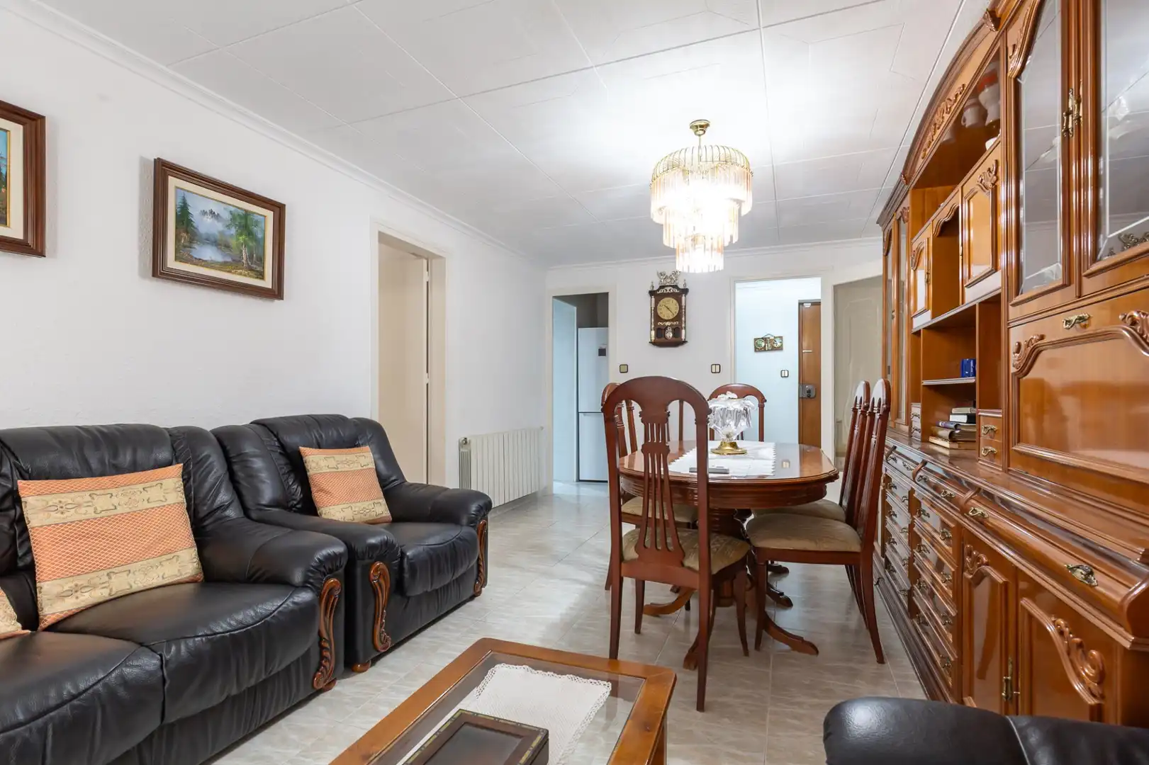 Living room of Flat for sale in Rubí  with Air Conditioner, Heating and Terrace