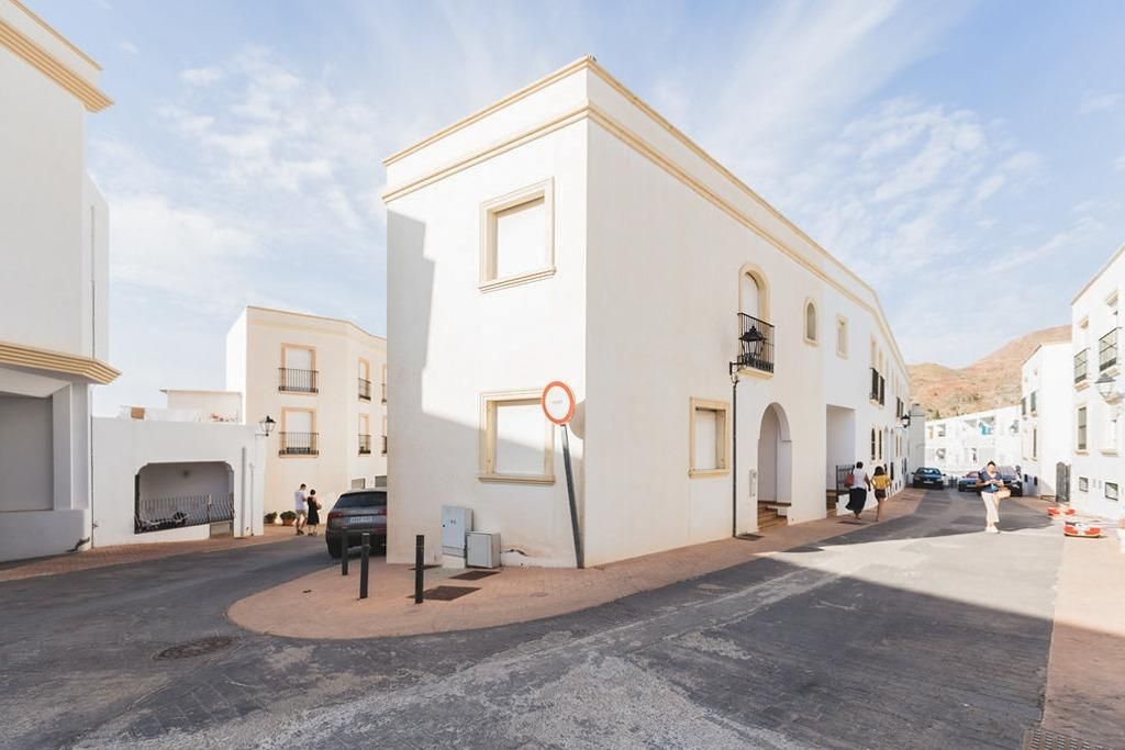 Exterior view of Single-family semi-detached for sale in Níjar  with Terrace, Storage room and Balcony