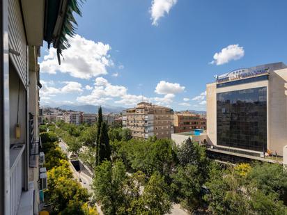 Exterior view of Flat for sale in  Granada Capital  with Air Conditioner and Terrace