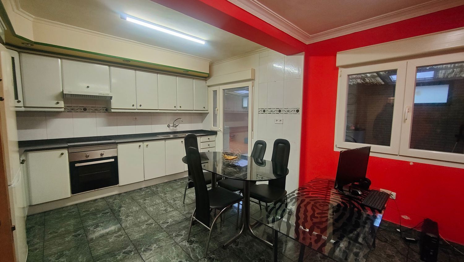 Kitchen of Flat for sale in Gijón   with Heating, Terrace and Swimming Pool