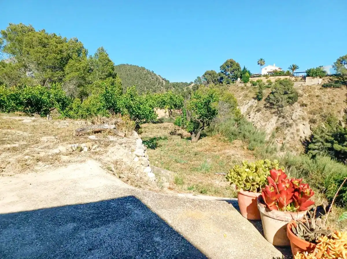 Vista exterior de Finca rústica en venta en Polop