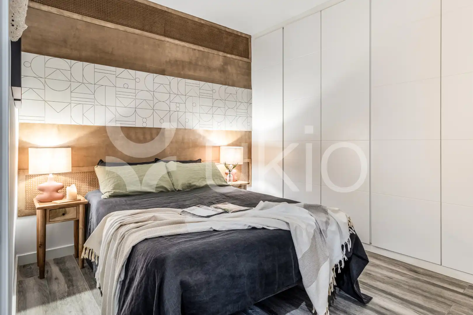 Habitación de Apartamento de alquiler en Madrid con Aire acondicionado, Calefacción y Terraza