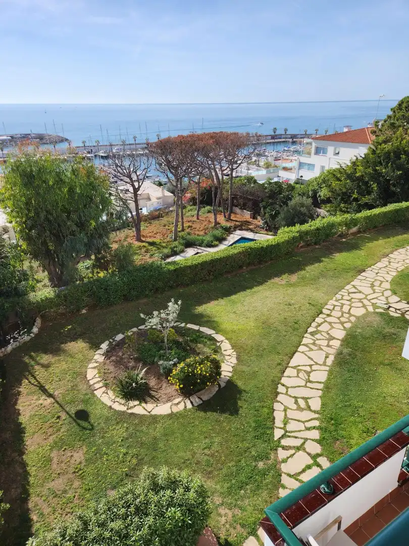 Garten von Wohnung zur Miete in Sitges mit Klimaanlage, Privatgarten und Terrasse