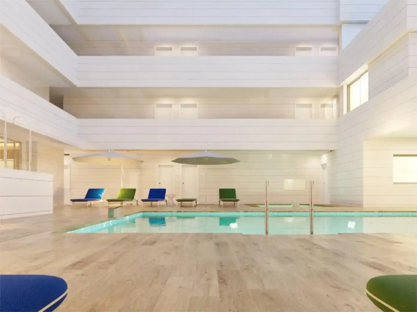 Piscina de Piso en venta en  Madrid Capital con Aire acondicionado, Piscina y Balcón