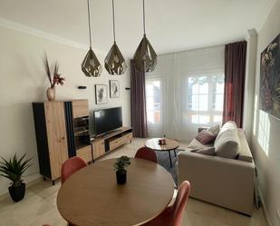 Living room of Flat for sale in Oliva  with Air Conditioner, Terrace and Furnished