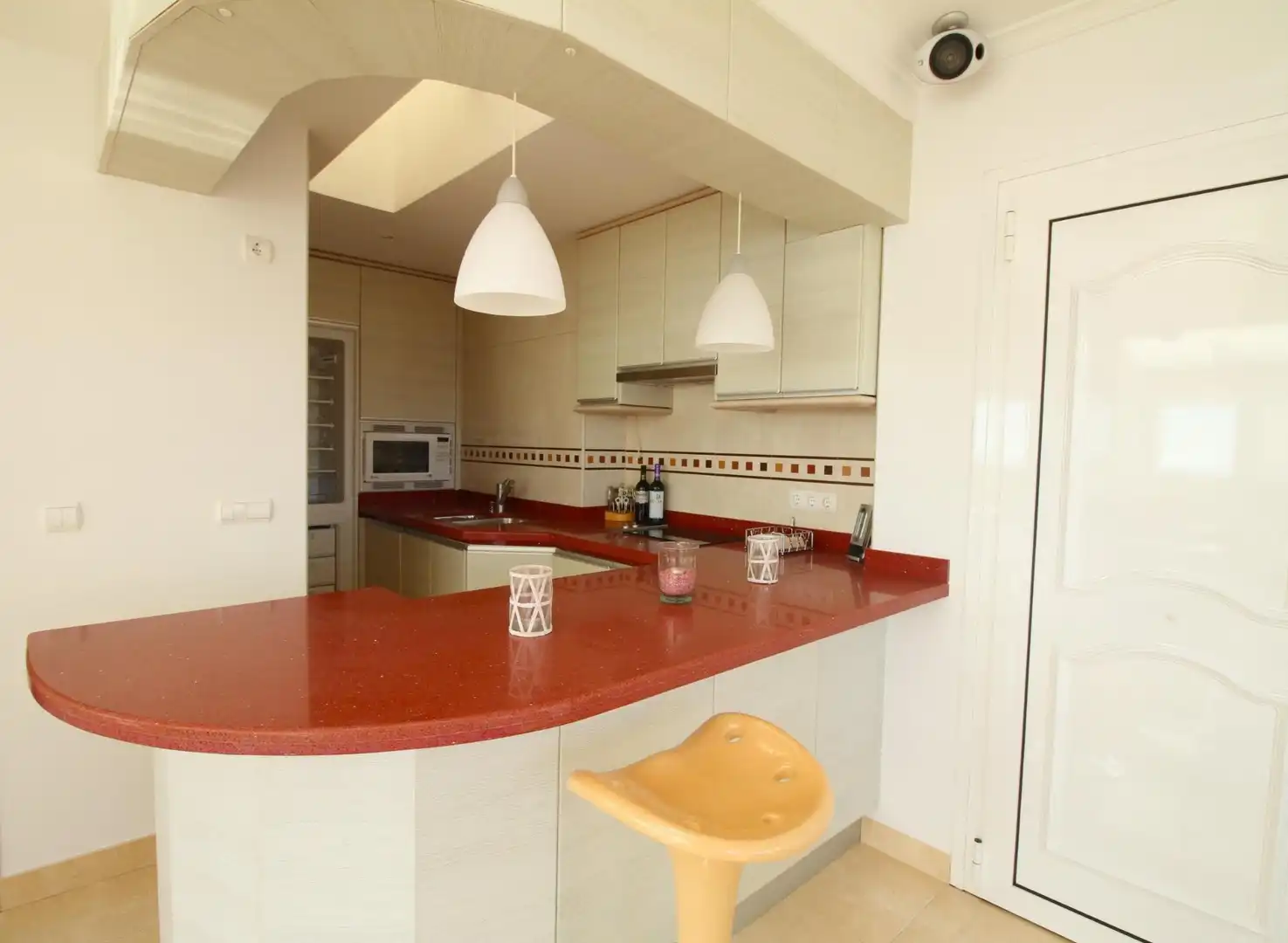Kitchen of Apartments for sale in Calpe / Calp  with Air Conditioner, Heating and Private garden