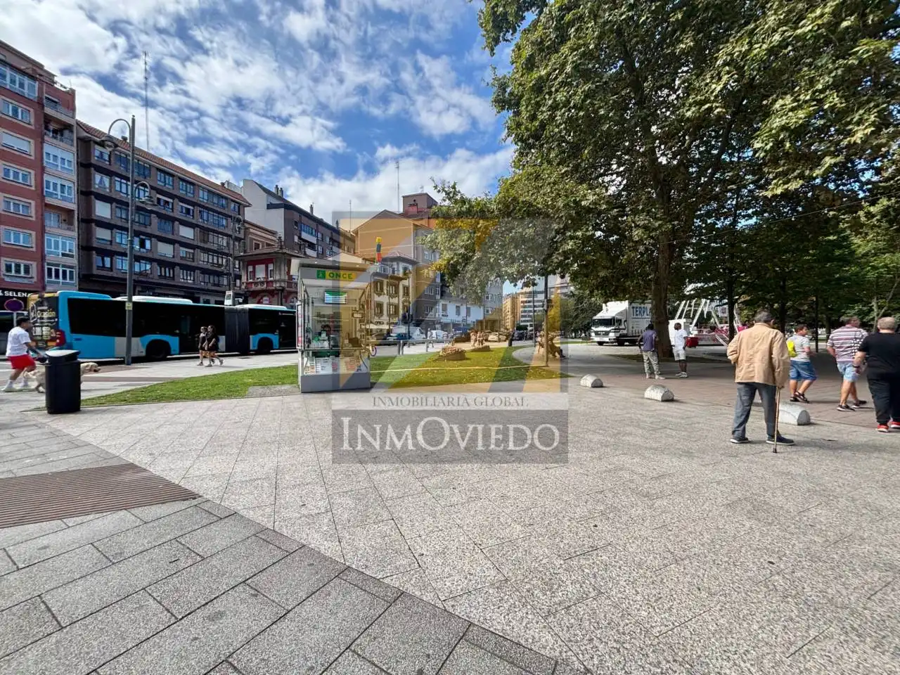 Exterior view of Flat for sale in Avilés  with Heating, Parquet flooring and Terrace