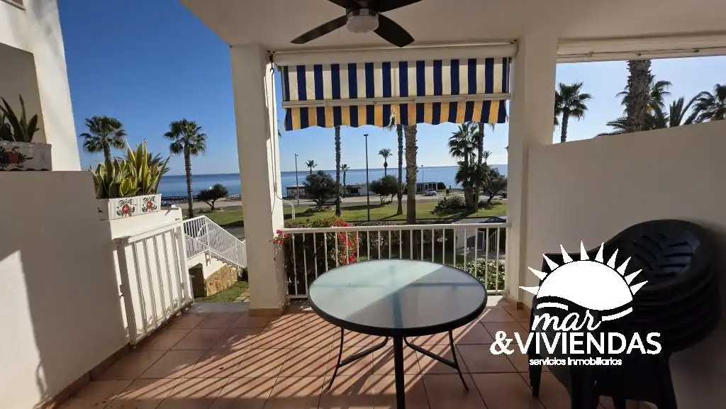 Vista exterior de Casa adosada en venta en Mojácar con Aire acondicionado, Calefacción y Jardín privado