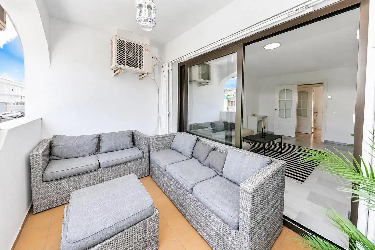 Terraza de Apartamento en venta en Fuengirola con Aire acondicionado, Terraza y Balcón