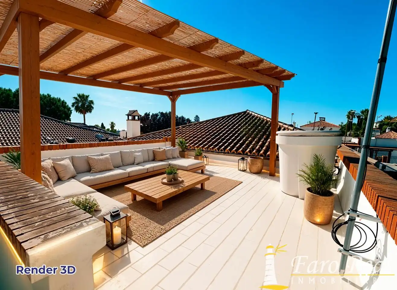 Terraza de Casa o chalet en venta en Sanlúcar de Barrameda