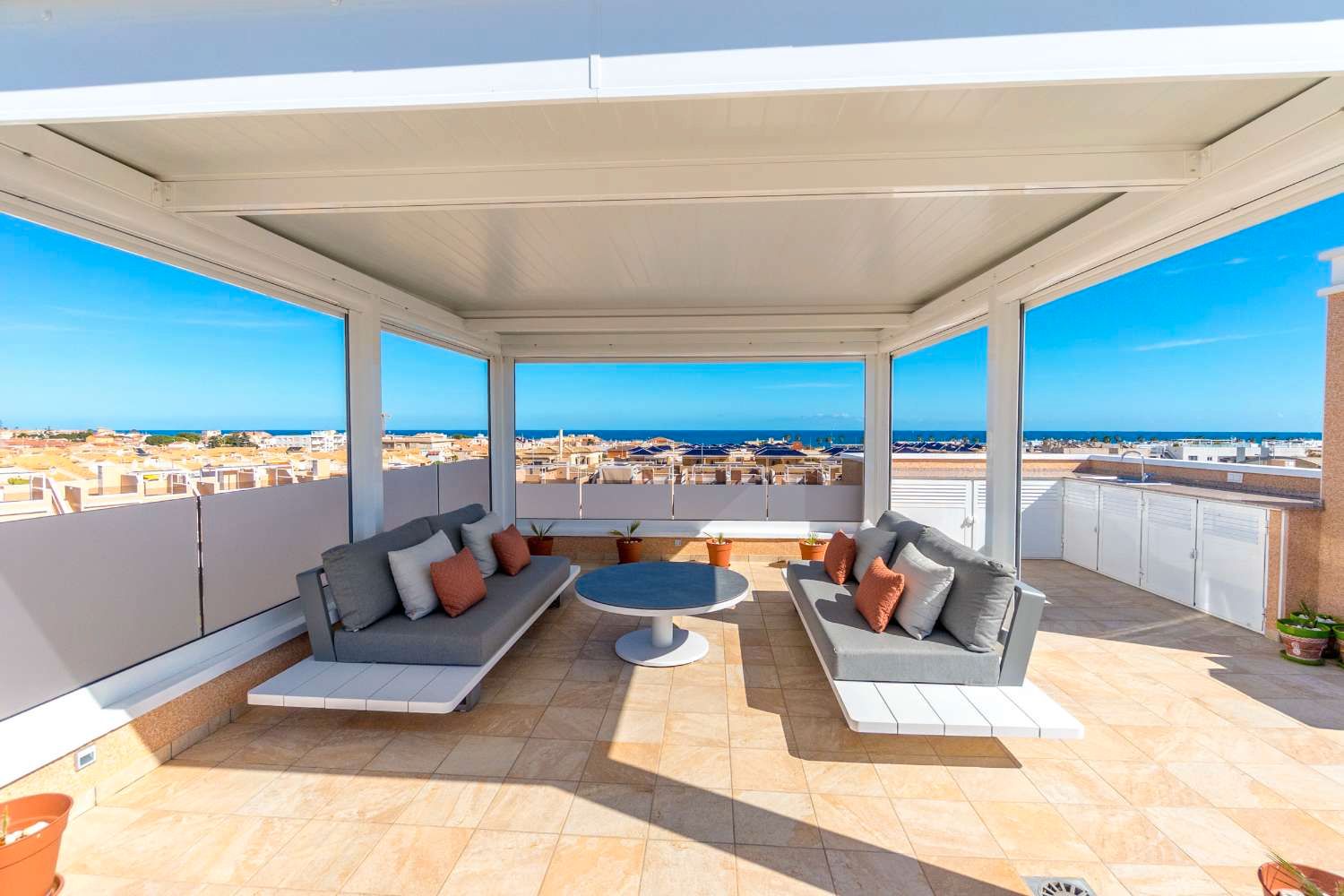 Terrassa de Apartament en venda en Pilar de la Horadada amb Aire condicionat, Calefacció i Terrassa