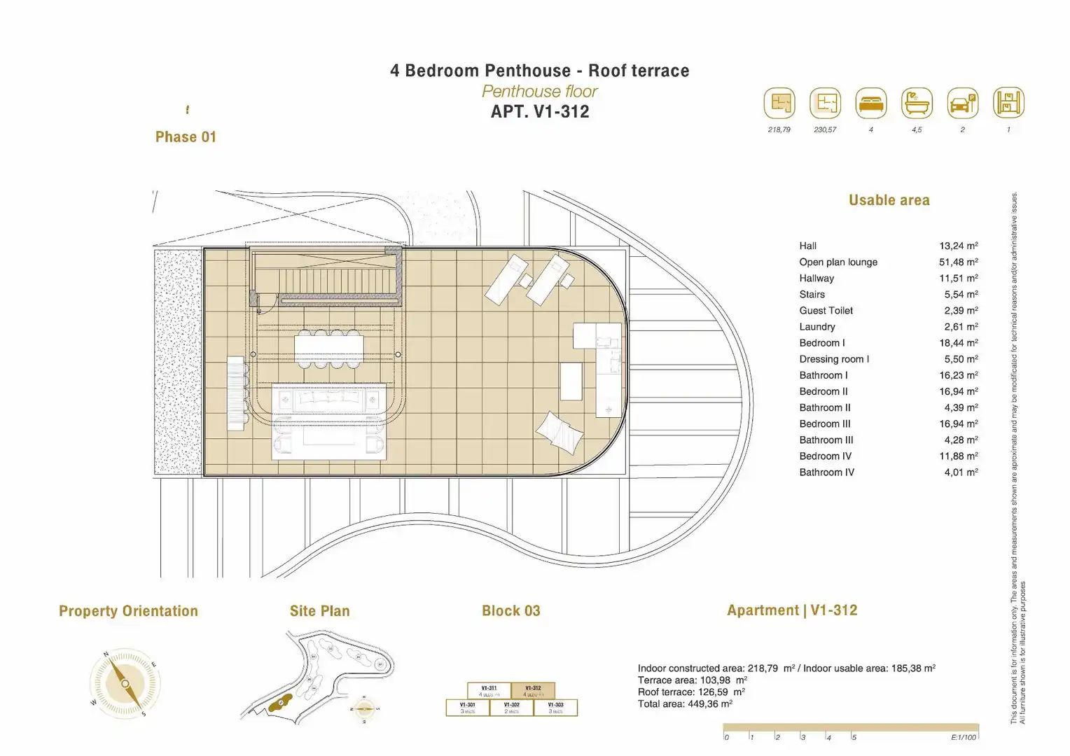 Penthouse with pool for sale in La Quinta, imagen 46