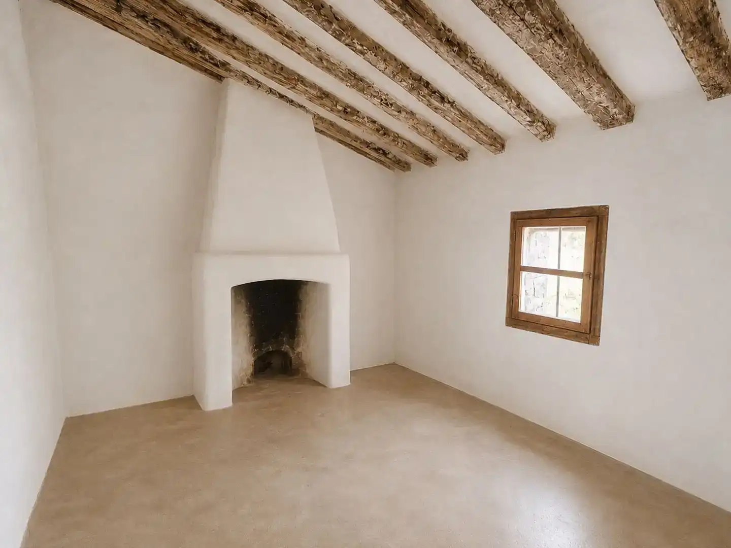 Sala d'estar de Casa o xalet en venda en Villar del Río amb Jardí privat, Parquet i Moblat