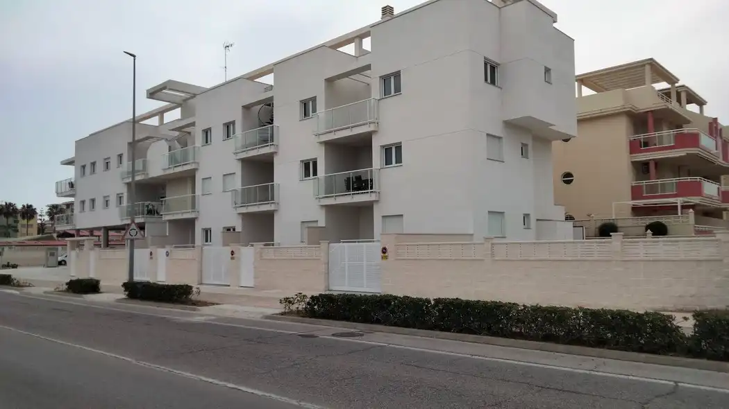 Vista exterior de Apartament en venda en Xeraco amb Aire condicionat, Terrassa i Traster