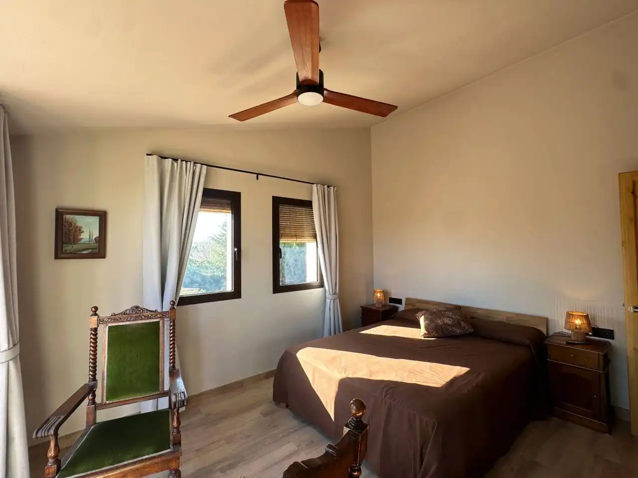 Habitación de Casa o chalet de alquiler en La Tallada d'Empordà con Aire acondicionado, Calefacción y Jardín privado